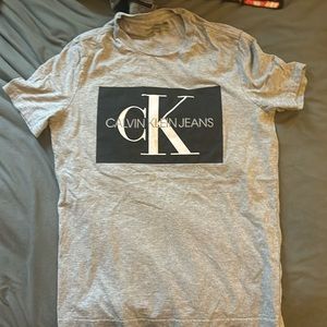 Gray small Calvin Klein Jeans shirt